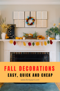 fall decorations diy