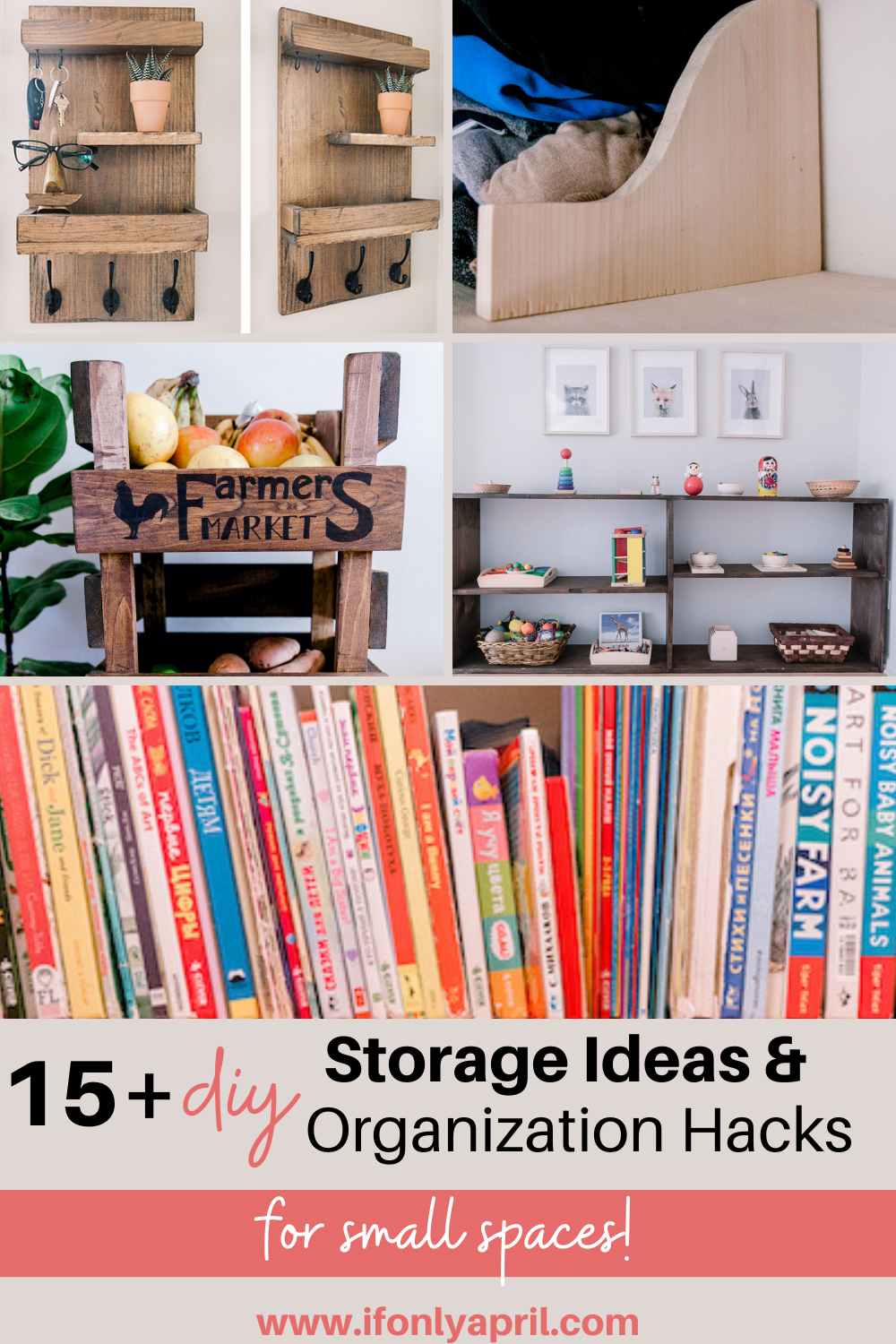 6 DIY Storage Ideas for Small Spaces - Organic Authority