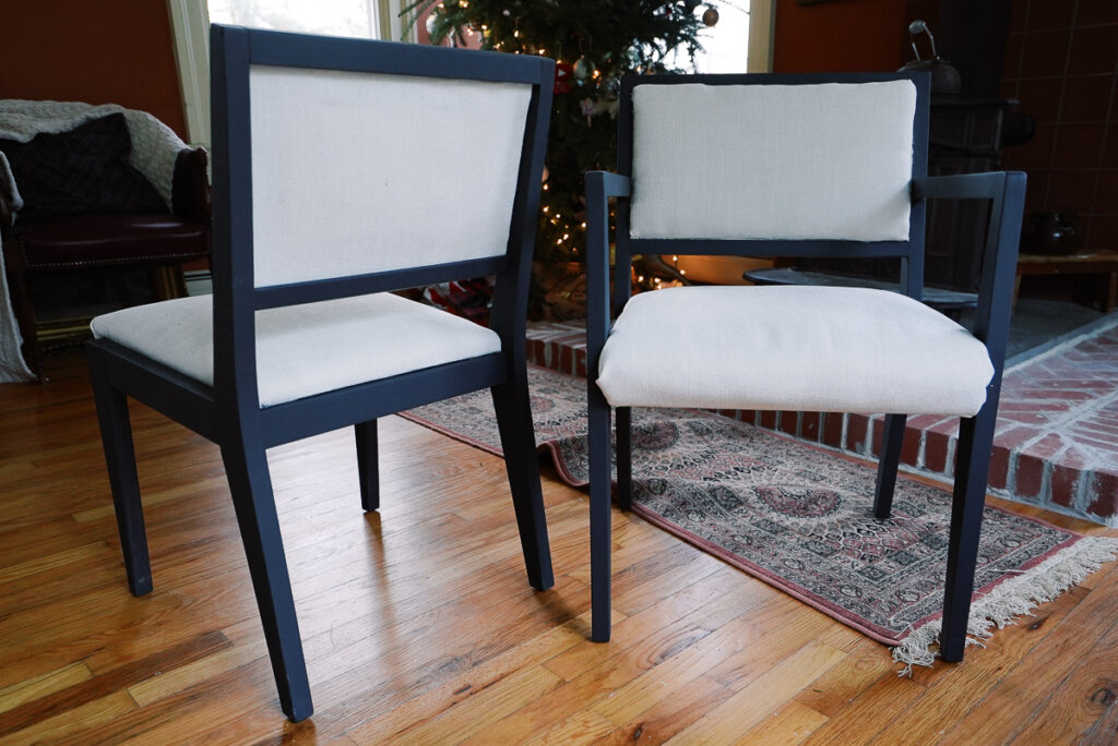 Step-by-step tutorial on how to reupholster a chair